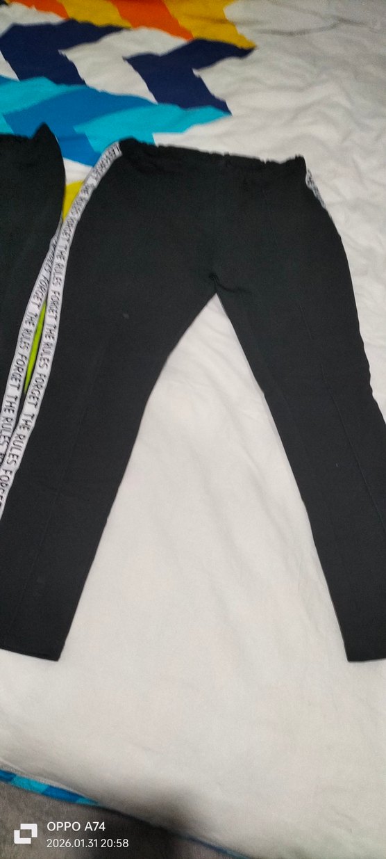 Siyah Spor Rahat Tayt - Görsel 2