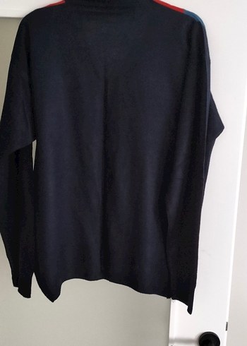 Desenli V Yaka Yün Kazak - Görsel 6