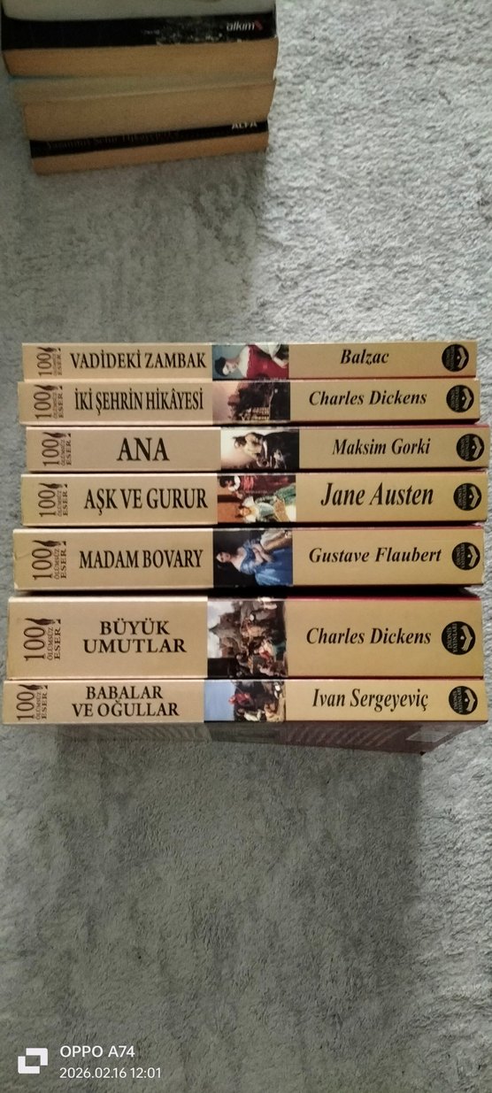 Klasik Roman Seti - 7 Kitap - Görsel 2