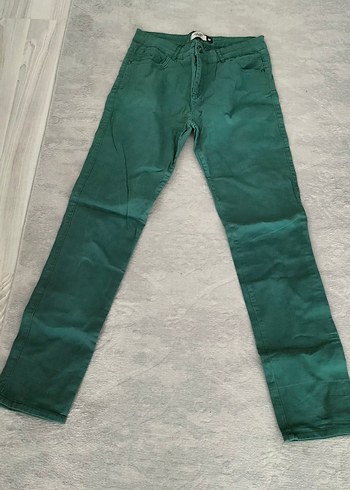 Yeşil Midi Erkek Kumaş Pantolon
