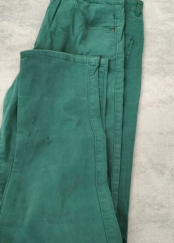 31 Beden Yeşil Midi Erkek Kumaş Pantolon