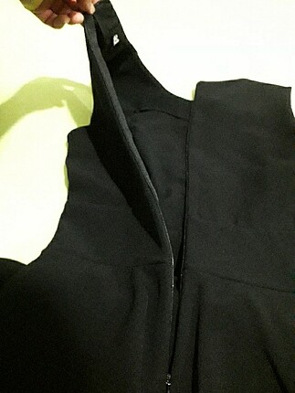 Sade Şık siyah ELBİSE - Görsel 6