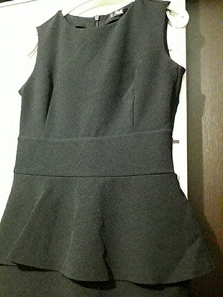 Sade Şık siyah ELBİSE - Görsel 4