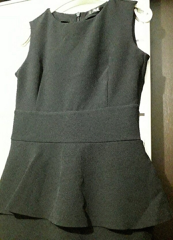 Sade Şık siyah ELBİSE - Görsel 4