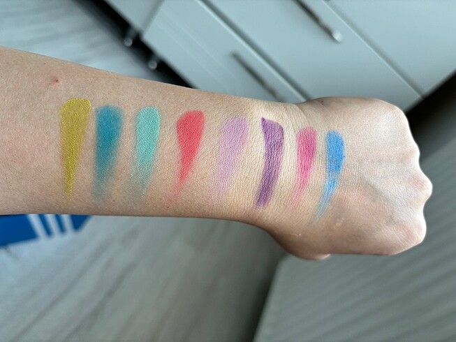 Beden Renk Nyx Far Paleti