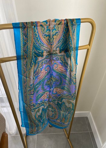 HİNT İPEĞİ FULAR - Görsel 2