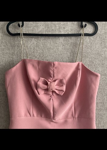 Bride düğün elbise midi