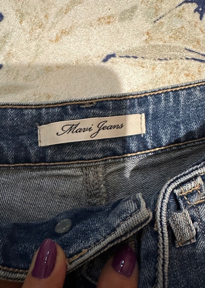 Mavi jeans marka mini şort - Görsel 2