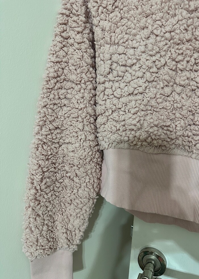 S beden kışlık kazak görünümlü sweat - Görsel 2