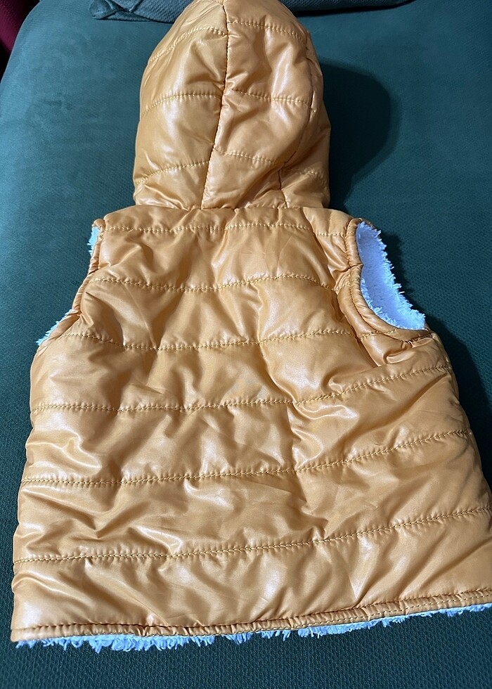 Hardal rengi Civil marka yelek - Görsel 3