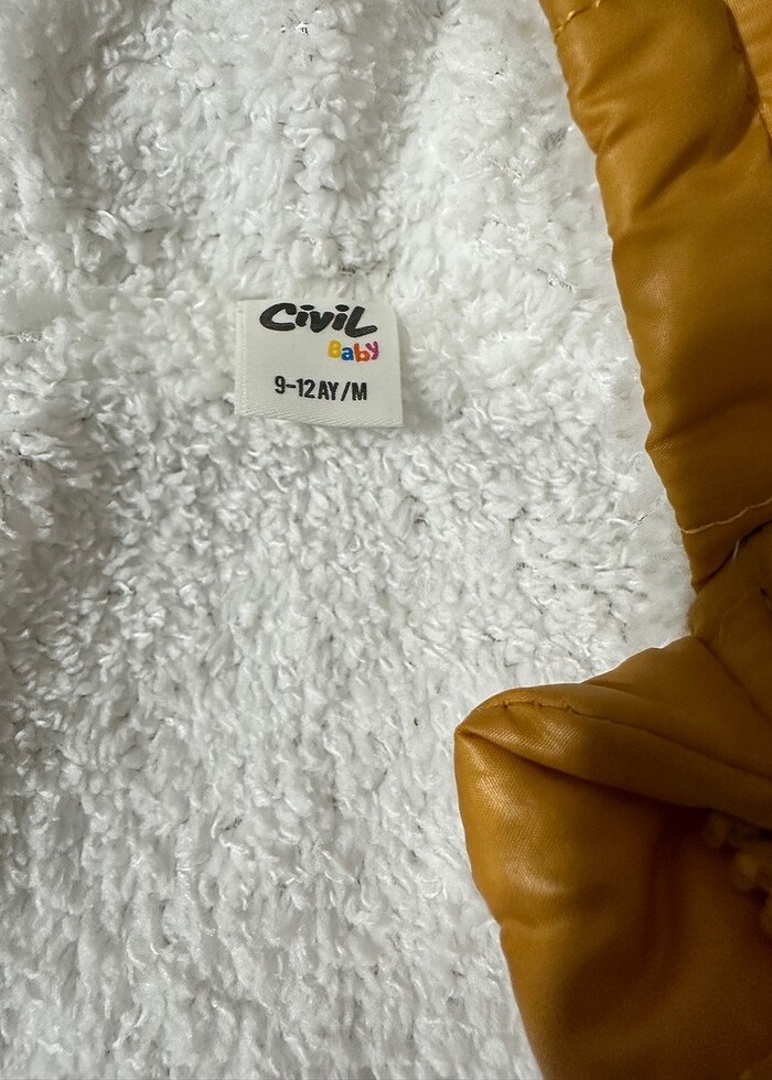 Hardal rengi Civil marka yelek - Görsel 2