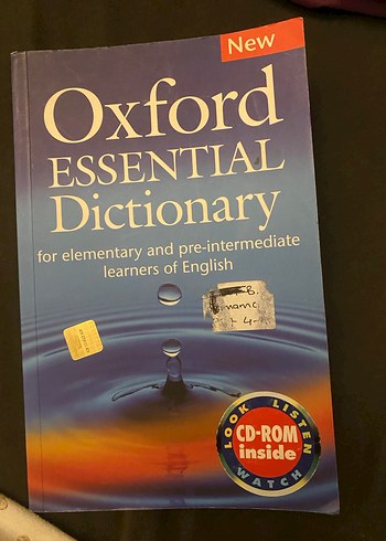 Oxford Essential İngilizce Sözlük CD'li