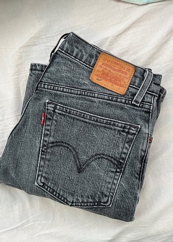 Levis Gri Levi S Regular Fit Midi Kot Pantolon
