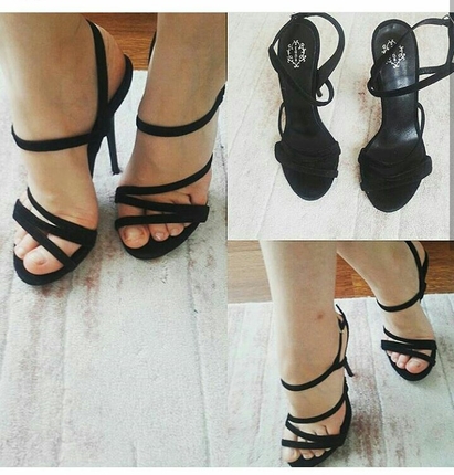 siyah ayakkabi