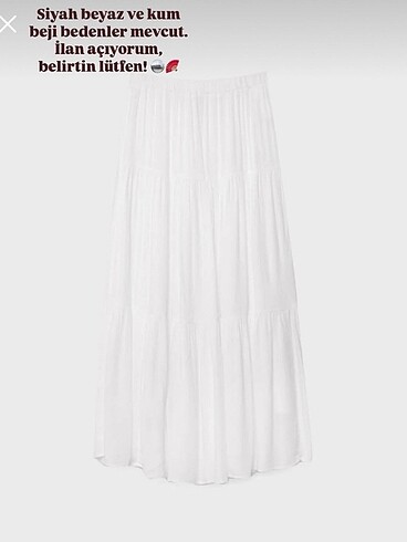 White Maxi Skirt