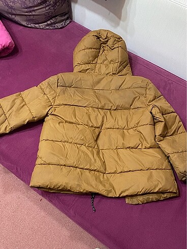 8 Yaş Beden camel Renk Zara şişme mont
