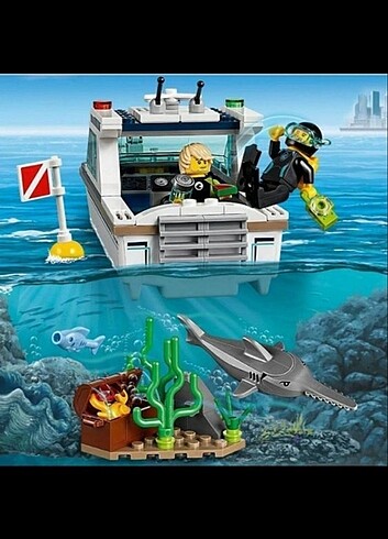 Lego city dalış seti 60221