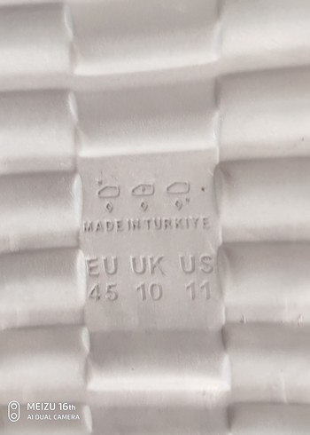 Gri Erkek terliği - Görsel 2