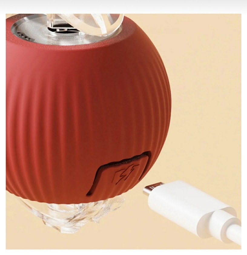 Şirin Otomatik USB Şarjlı Hareketli Kedi Topu - Görsel 3