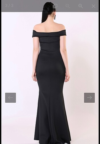 Siyah abiye - Görsel 3