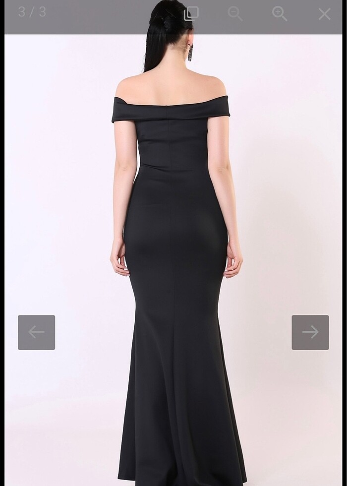 Siyah abiye - Görsel 3