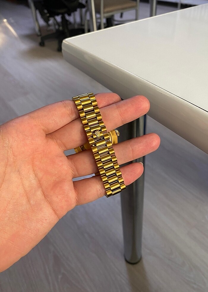 Day-Date full altın otomatik saat - Görsel 4