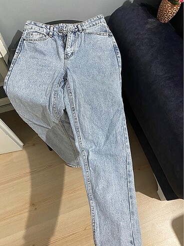 26 Beden Açık renk kot mom jean