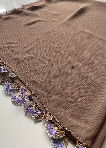 Grep eşarp iğne oyalı - Görsel 9