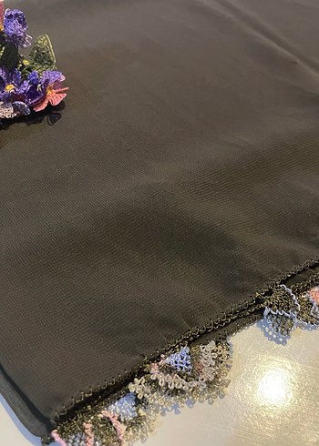 Grep eşarp iğne oyalı - Görsel 13