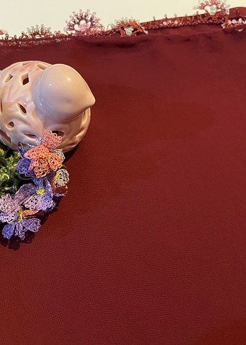 Grep eşarp iğne oyalı - Görsel 18