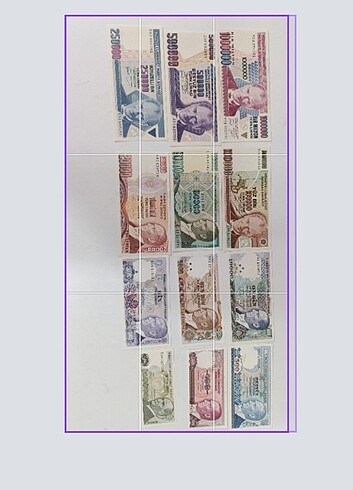 7.emisyon 12li çil set mini takım para