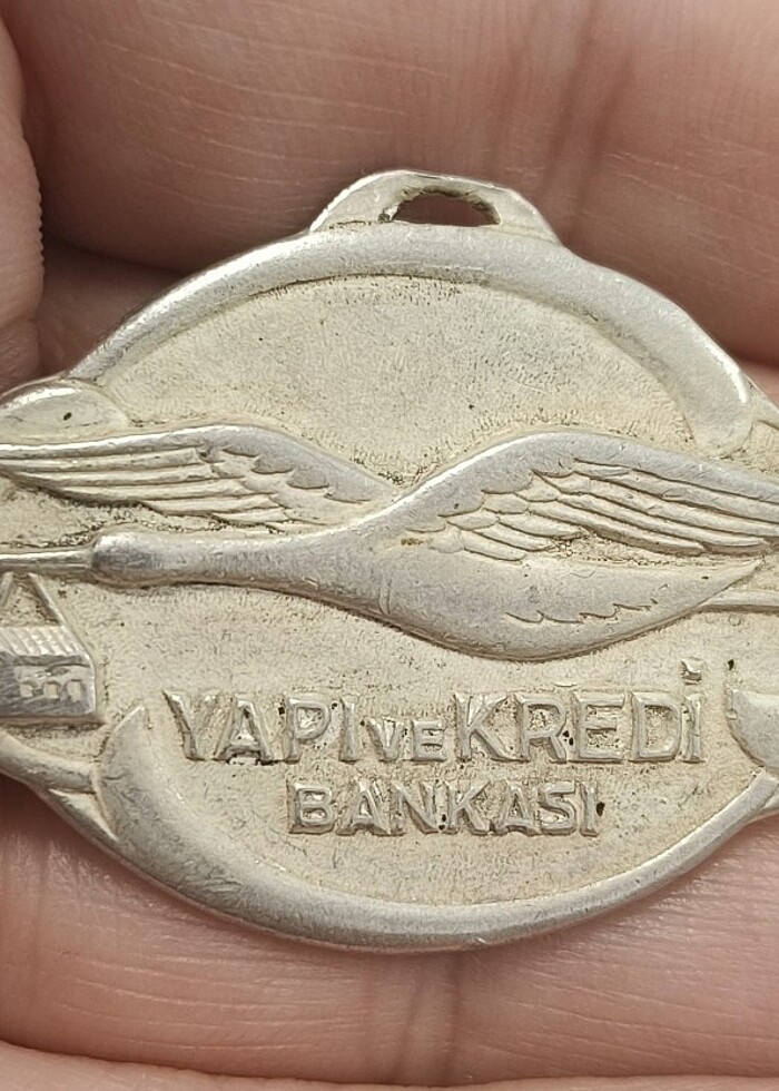 YAPI KREDİ BANKASI GÜMÜŞ ANAHTARLIK - Görsel 4