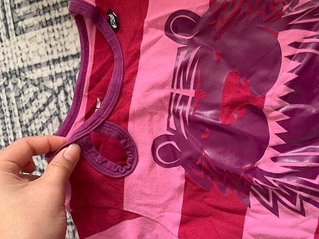 6 Yaş Beden pembe Renk kiz cocuk tshirt