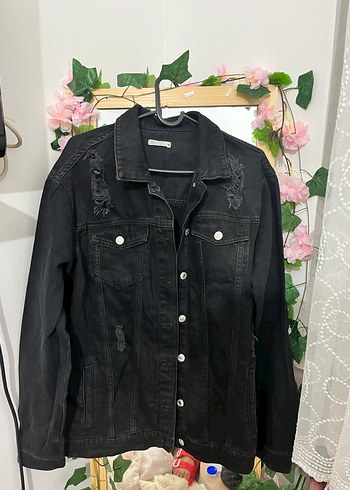 BERSHKA Kamuflaj Desenli Kadın 2 Ceket - Görsel 4