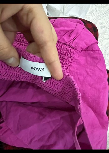 Mango pembe mini elbise - Görsel 3