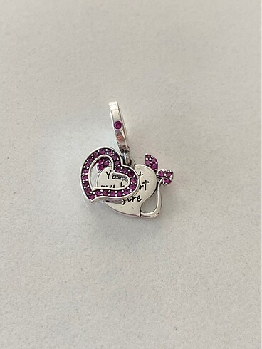 Pandora model gümüş charm
