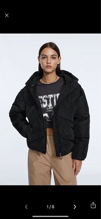 Stradivarius şişme mont