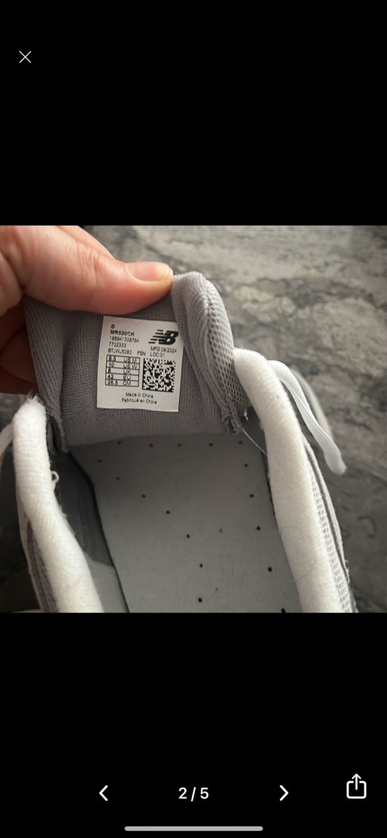 Gri New Balance 530 Spor Ayakkabı erkek - Görsel 2