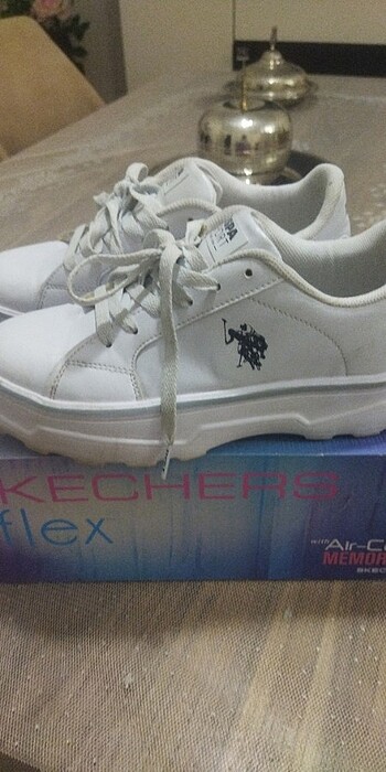 38 Beden Uspa polo sneaker ayakkabı
