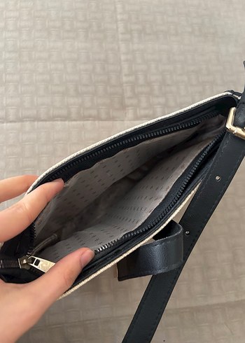 Minimalist Beyaz Deri Kadın Çanta - Görsel 4