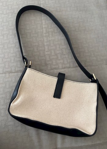 Minimalist Beyaz Deri Kadın Çanta - Görsel 2