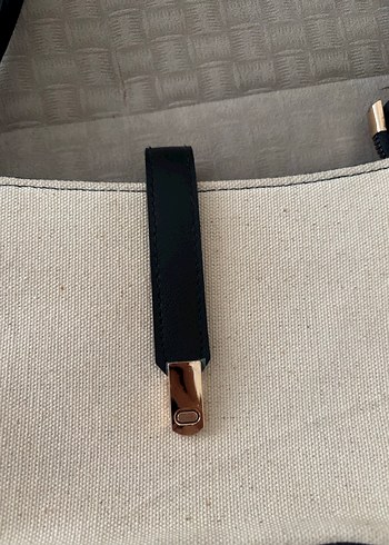 Minimalist Beyaz Deri Kadın Çanta - Görsel 3