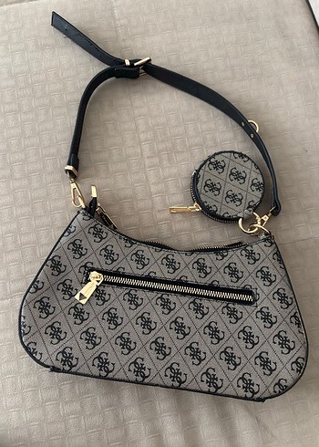 Guess Gri Desenli Tokalı Kadın Çanta - Görsel 3