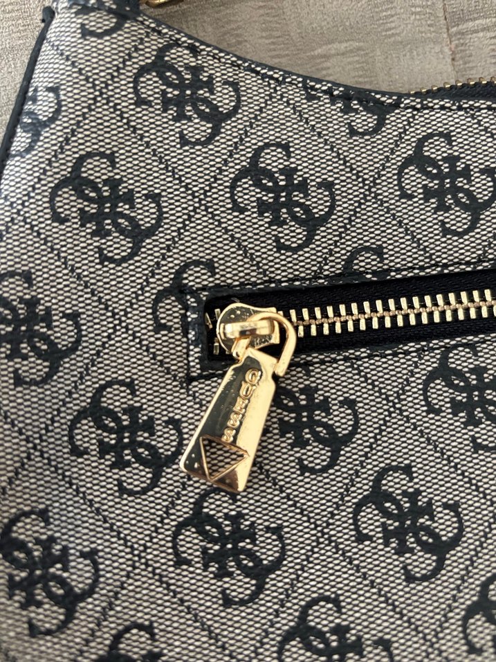 Guess Gri Desenli Tokalı Kadın Çanta - Görsel 5