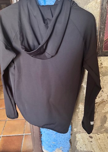 Under Armour Unisex Gri Fermuarlı Sweatshirt - Görsel 5