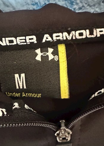 Under Armour Unisex Gri Fermuarlı Sweatshirt - Görsel 9