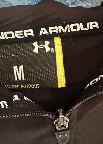 Under Armour Unisex Gri Fermuarlı Sweatshirt - Görsel 10