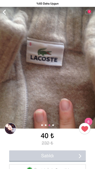 Lacoste kazak