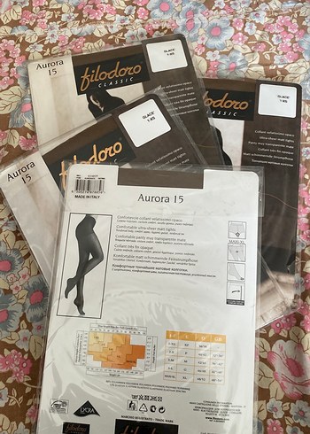 Filodoro Classic Aurora 15 Kadın Çorap - Görsel 3