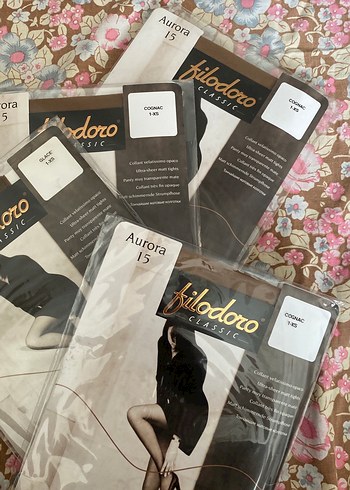 Camel Renkli Bohem Kadın Külotlu Çorap - Görsel 2